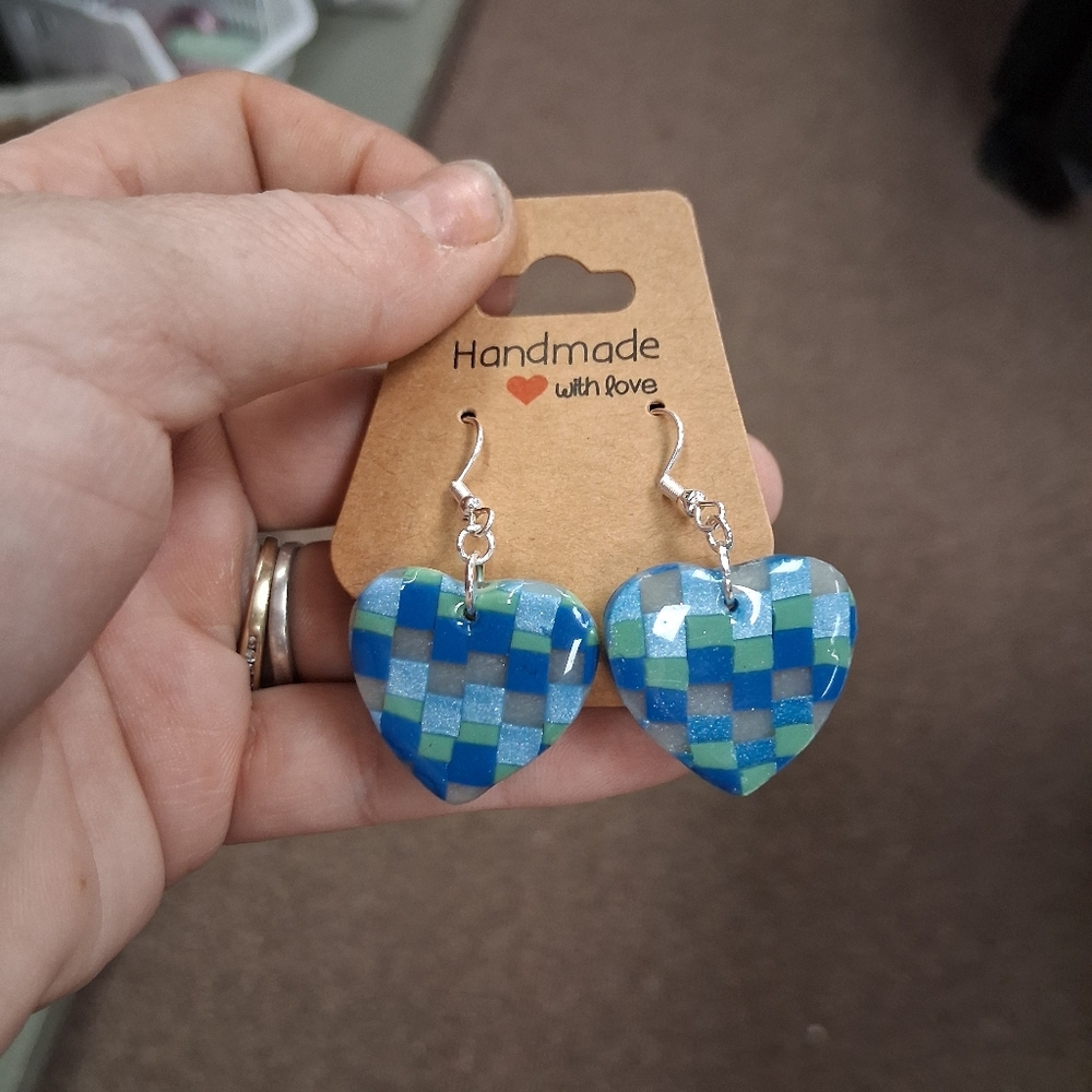Gorgeous handmade 1 of a kind earrings